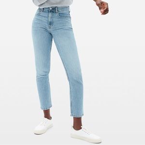 Everlane Cheeky Jean in Sky Blue Size 27 Crop